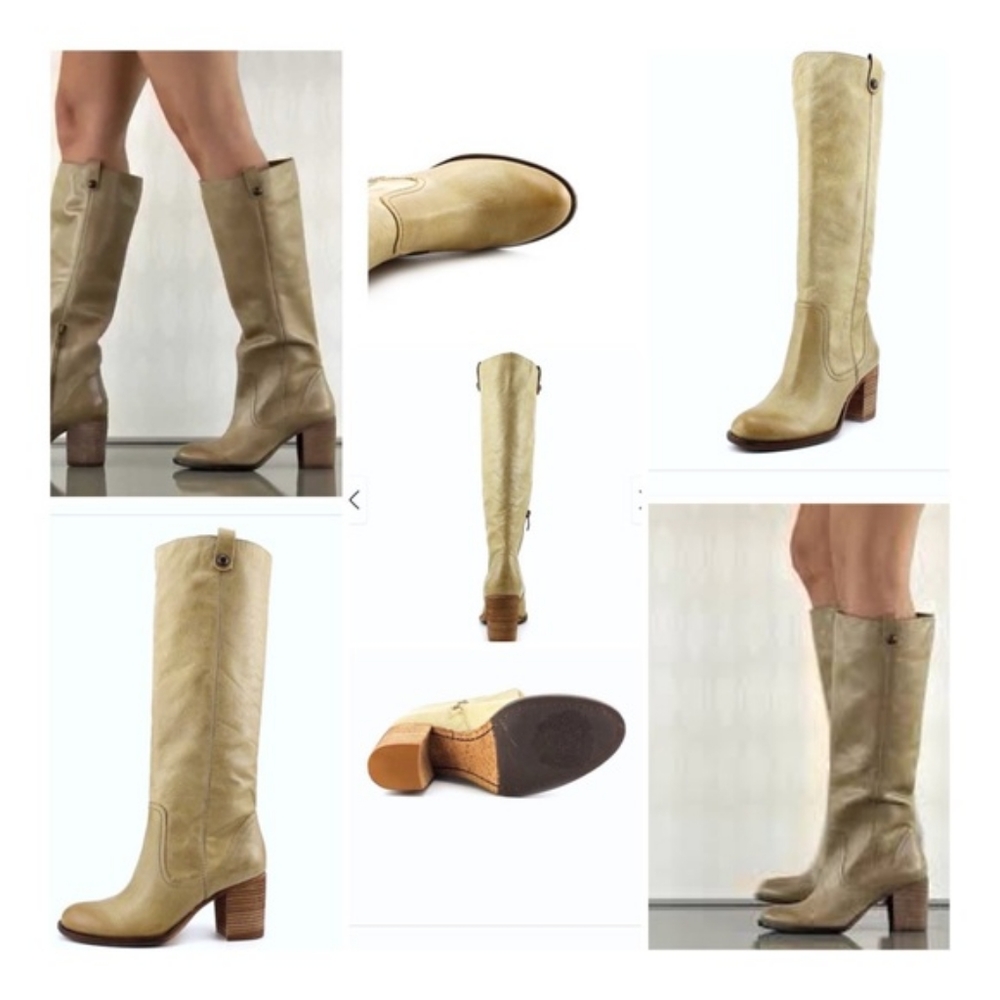 Vince Camuto "GIANNA" slouchy Leather Boots